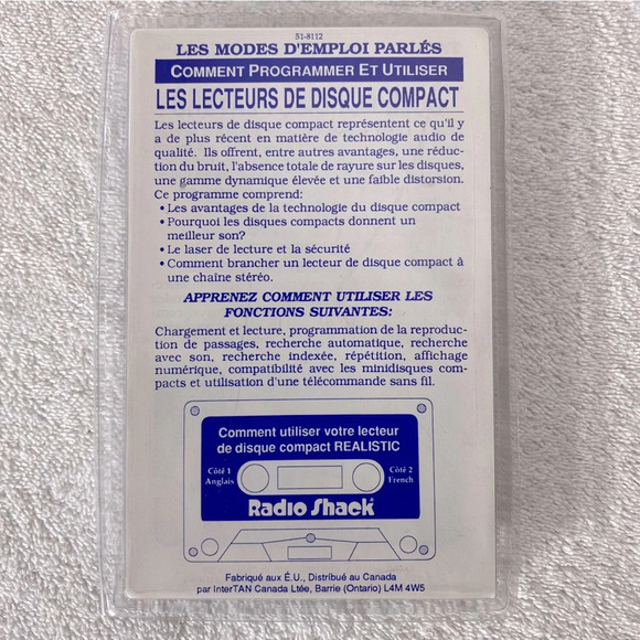 Vintage Talking Owner’s Manual How To Program And Use Compact Disc Players - Picture 2 of 6